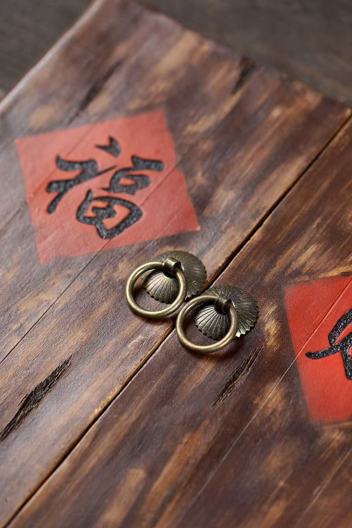 "Door of Fortune" | Handcrafted Yixing Duan Ni Dry Brew Tea Tray | Gongfu Tea Stage