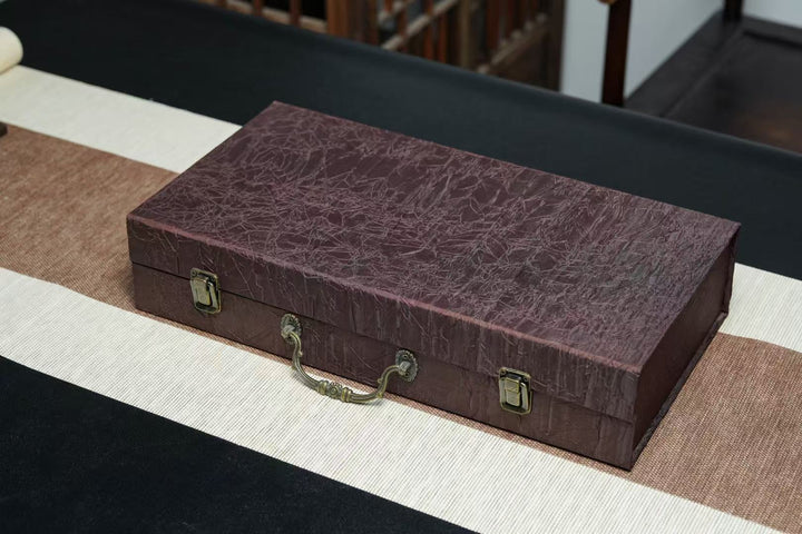 Rectangular "Shedé" | Handcrafted Yixing Zisha Dry Brew Stage | Wisdom of Zen Tea Tray