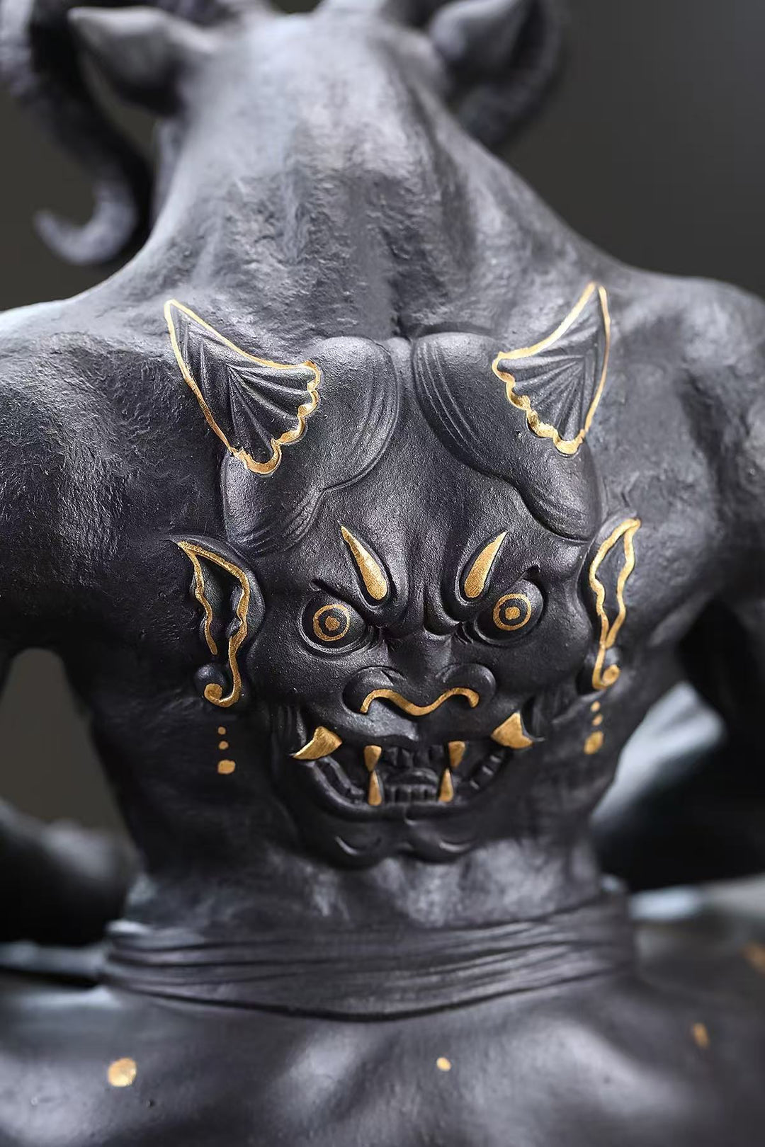 "Demon Ram: Prajna White Stone" | Masterpiece Handcrafted Yixing Zisha Figurine