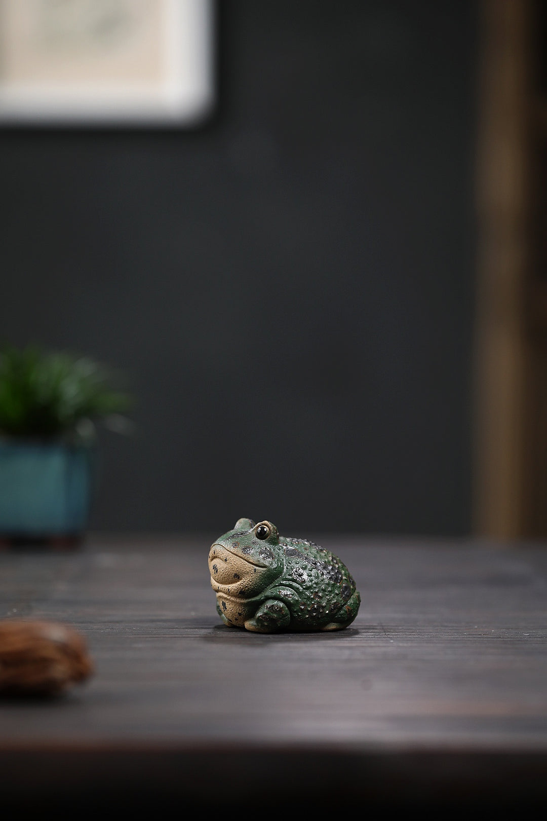 "Little Lucky Toad" | Handcrafted Yixing Duan Ni Tea Pet